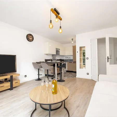 Palais Ligure - Agreable 2 Pieces - - Parking Gratuit דירה מנטון