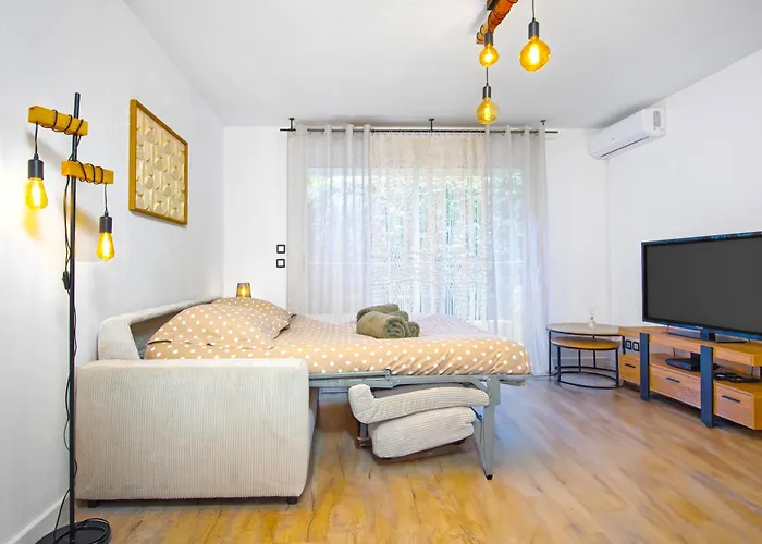 Palais Ligure - Agreable 2 Pieces - - Parking Gratuit מנטון